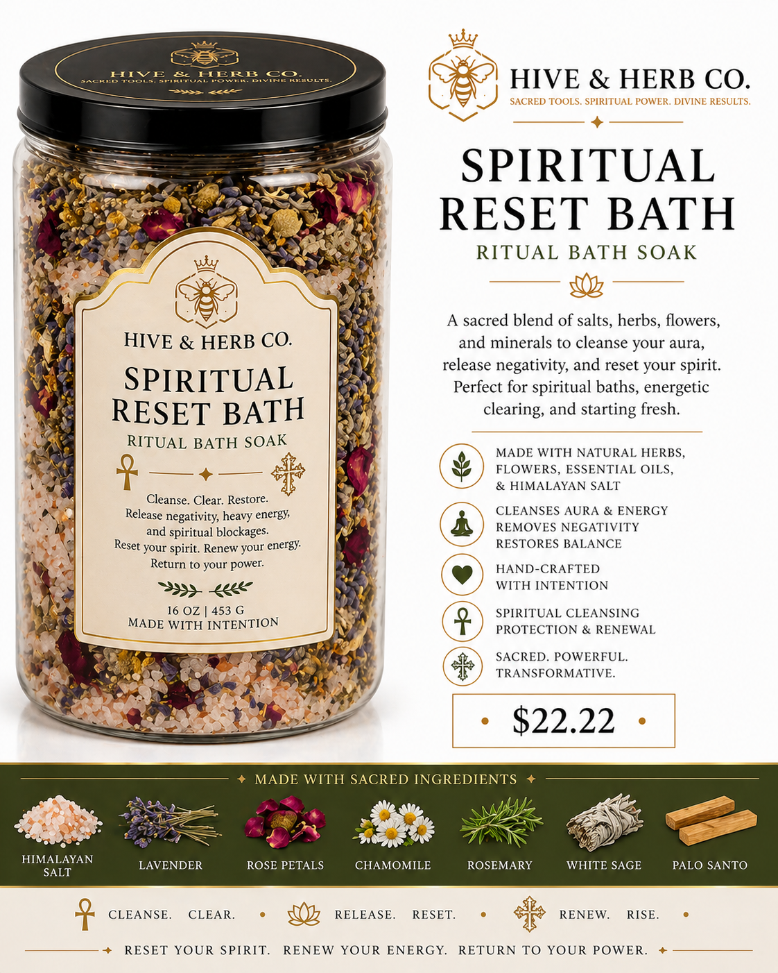 Spiritual Reset Bath